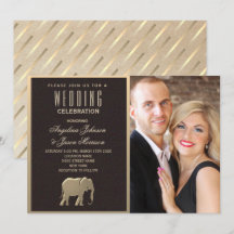 Foto de lujo en negro y oro