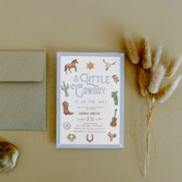 Invitación Foto de niño pequeño de occidente