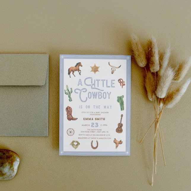 Invitación Foto de niño pequeño de occidente (Subido por el creador)