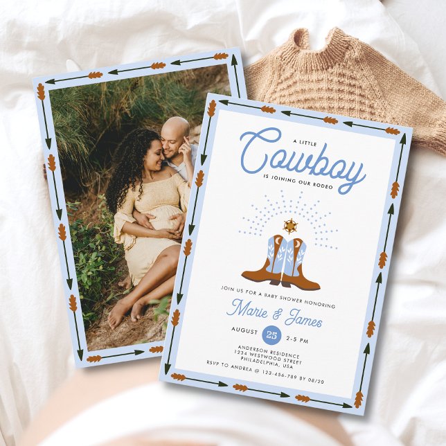 Invitación Foto de niño pequeño y pequeño de Occidente en Bab (Subido por el creador)