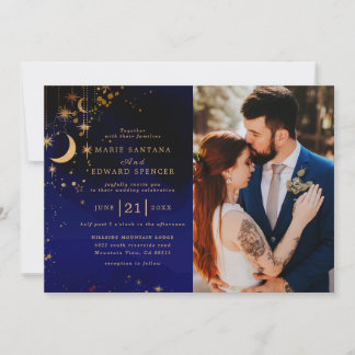 Invitación Foto de pareja romántica
