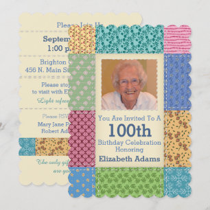 Invitación Foto de Personalizado incompetente de la abuela