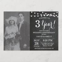 Foto de pizarra de aniversario de bodas número 3