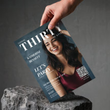 Foto de Portada de Revista Cumpleaños número 30 Có