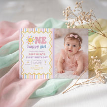 Foto del 1er Cumpleaños de One Happy Girl Sunshine