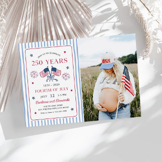 Invitación Foto del 250 aniversario de América Patriótica