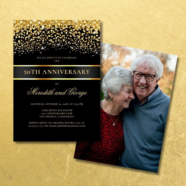 Invitación Foto del 50 aniversario del Oro Negro (Subido por el creador)