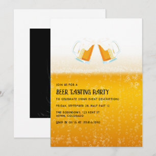 Invitación Foto del Fiesta de degustación de cerveza