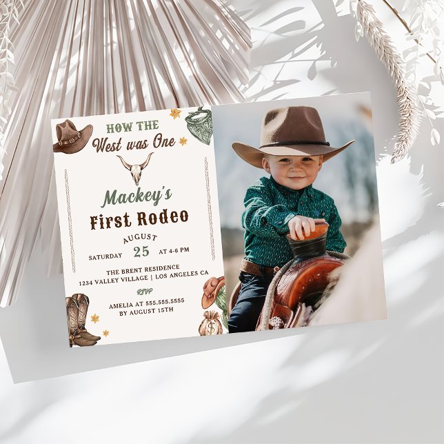 Invitación Foto del partido de cumpleaños ruso del primer rod (Subido por el creador)