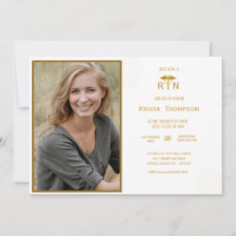 Invitación Foto del partido de graduación RN Oro Blanco