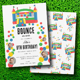 Invitación Foto del Personalizado de cumpleaños del castillo 