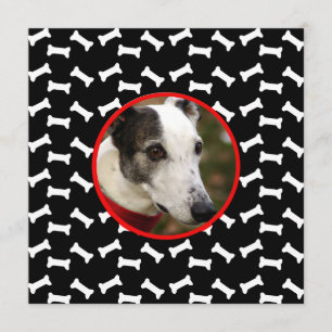 Invitación Foto del Personalizado del cumpleaños del perro