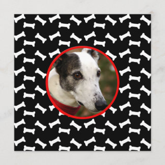 Invitación Foto del Personalizado del cumpleaños del perro