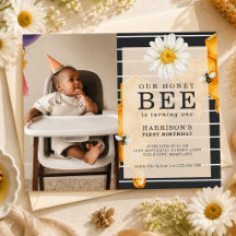 Foto del primer cumpleaños de nuestra abeja melífe