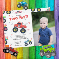 Foto del segundo cumpleaños de Two Fast Monster Tr