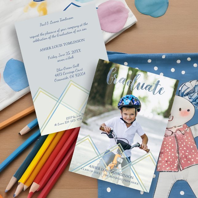 Invitación Foto Delicada de Transparencia previa a la graduac (Subido por el creador)