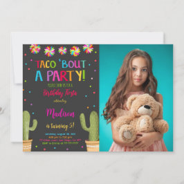 Invitación Foto editable de Fiesta por cumpleaños