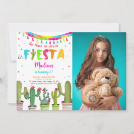 Invitación Foto editable de Fiesta por cumpleaños