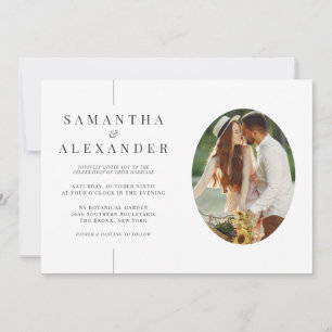 Invitación Foto en línea Boda de presupuesto de código QR bla