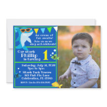 Foto Fintástica del cumpleaños del Tiburón Azul in