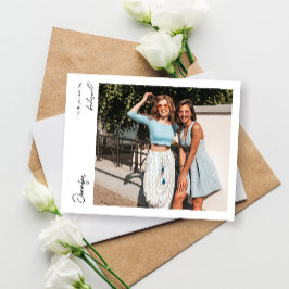 Invitación Foto instantánea Sé mi propuesta de escritura a ma