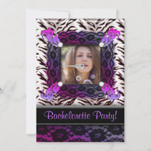 Invitación Foto invitada a purgar del partido de la bachiller