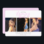 Invitación Foto mínima Dulce dulce de cumpleaños 16<br><div class="desc">Personalizar con texto para cualquier evento.</div>