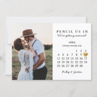 Foto moderna Guardar el calendario de fechas abril