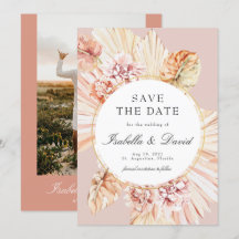 Foto moderna Pampas desierto seco salva la fecha e