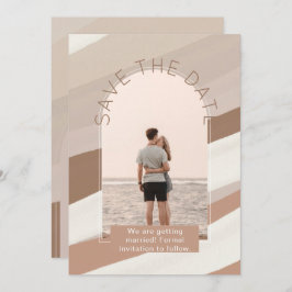 Invitación Foto moderna Salven al Boda de Fechas