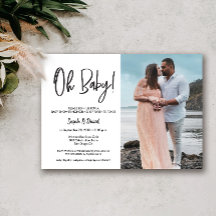 Foto moderna simple Oh Ducha Pareja Bebé