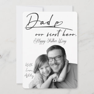 Invitación Foto personalizada Feliz Día del Padre