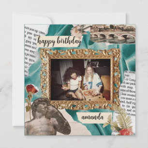 Invitación Foto personalizada Regalo perfecto Cumpleaños amig