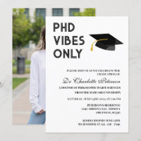 Foto Personalizado moderna de posgrado doctoral en