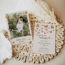 Foto Que Me Da Una Ducha Bridal De Mariposas