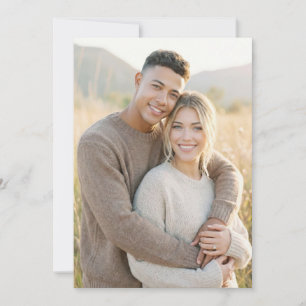Invitación Foto realista alegre y terrenal