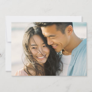 Invitación Foto Romántica Suave y Alegre
