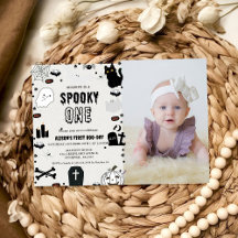 Foto Spooky Una fiesta de cumpleaños de primer año