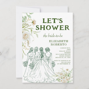 Invitación Foto: Vamos a duchar, Elizabeth Pampas, ducha de n