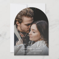 Foto: Vertical Save the Date Arc
