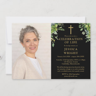 Invitación Fotografía De La Celebración Cristiana De La Vida 