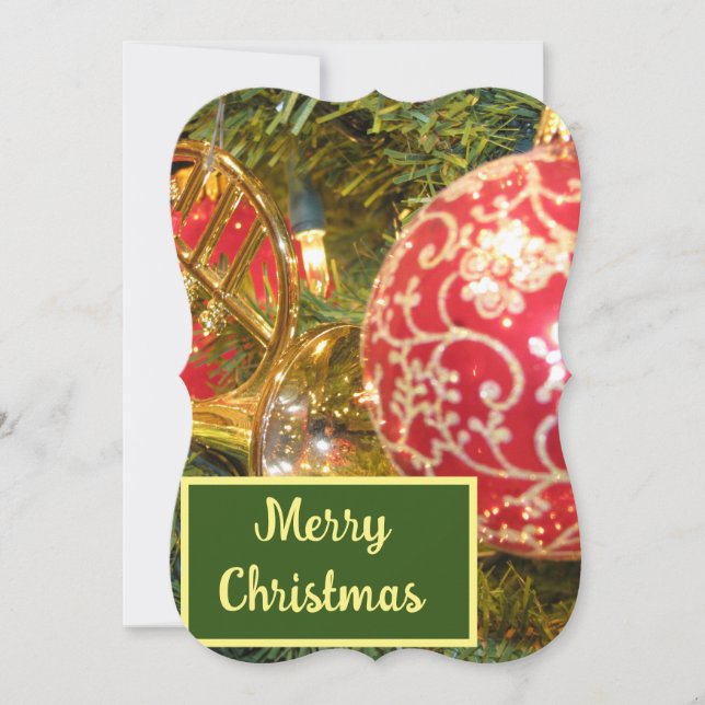 Invitación Fotografía de navidades (Anverso)