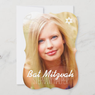 Invitación Fotografía de PixDezines color mitzvah/diy