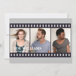 Invitación Fotografía de tiras de película de Booth