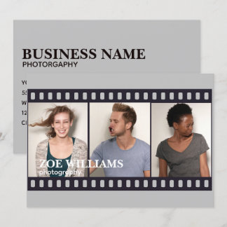 Invitación Fotografía de tiras de película de Booth