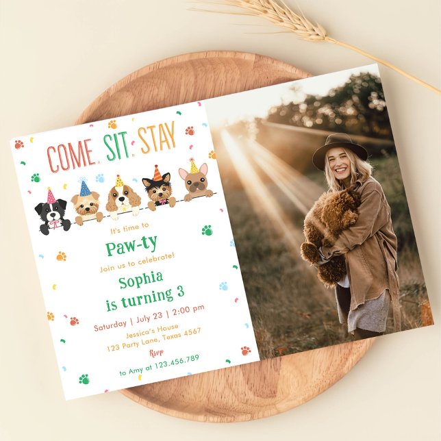 Invitación Fotografía del Fiesta del perro invitado por el cu (Subido por el creador)