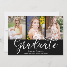 Invitación Fotografía divertida de caligrafía Foto Partido de