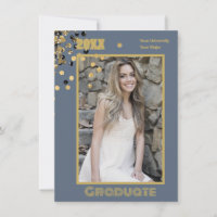 Fotografía personalizada Noche de oro gris moderno