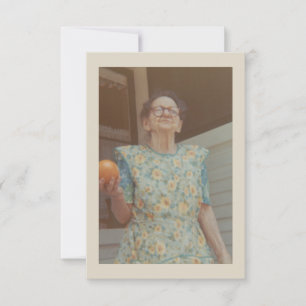 Invitación fotografías vintage (abuela josefina)