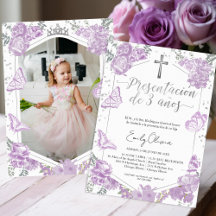 Invitación fotográfica de 3 años